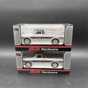 Spec Cast ACE Hardware White Pickup Truck Die Cast Collectable Lot of 2 NIB 1:25